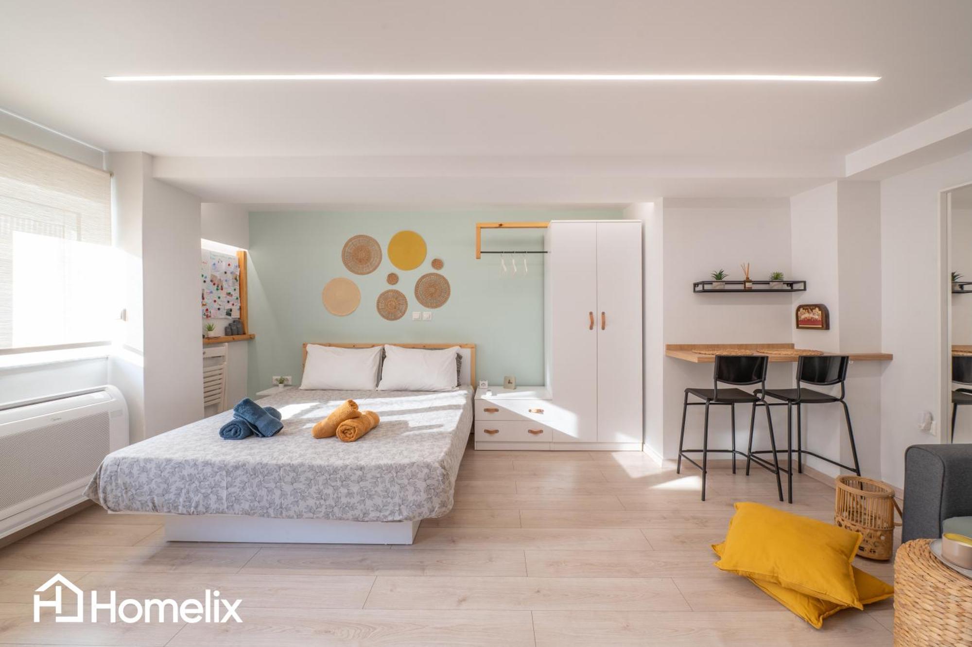 Roomaki - New & Stylish Studio In The Center With Parking Chalkís Esterno foto